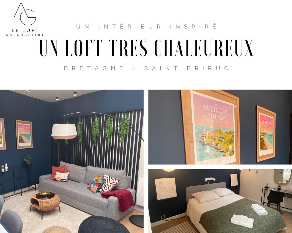 Apartamento Le Loft Du Chapitre Saint-Brieuc Exterior foto