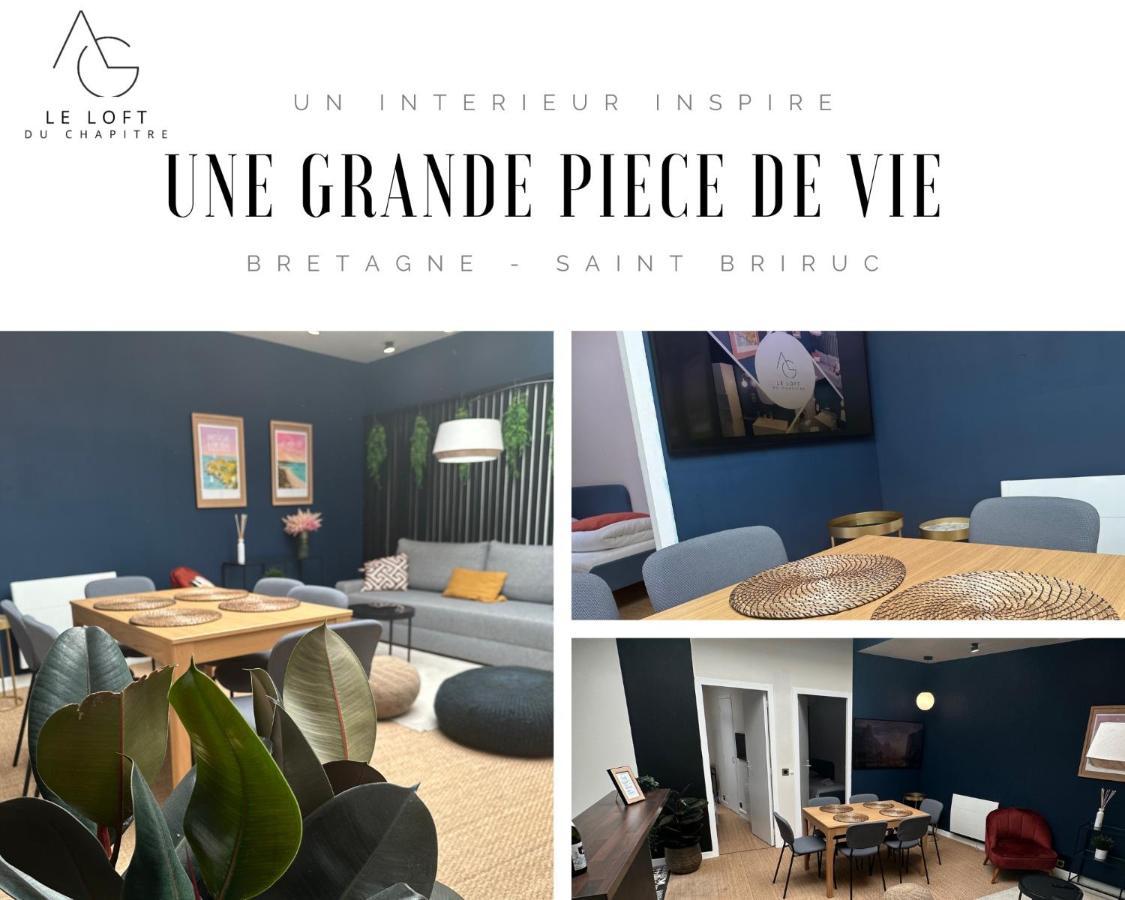 Apartamento Le Loft Du Chapitre Saint-Brieuc Exterior foto
